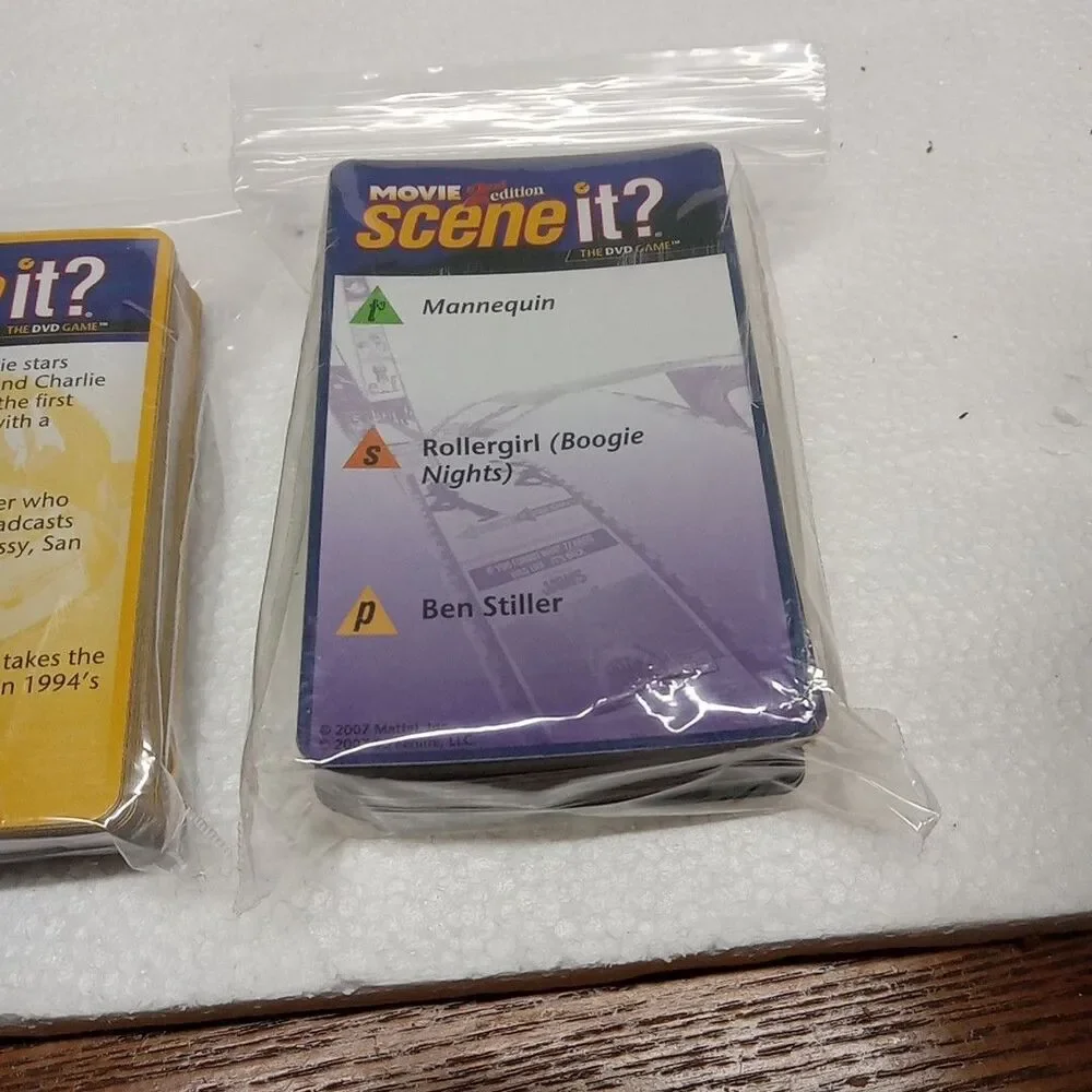 2007 Movie 2nd Edition Deluxe scene it? - Replacement Cards